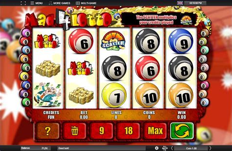 Игровой автомат Mad 4 Lotto  играть бесплатно